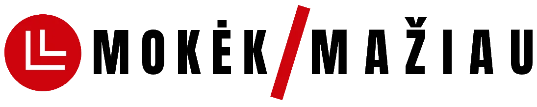 Mokėk mažiau